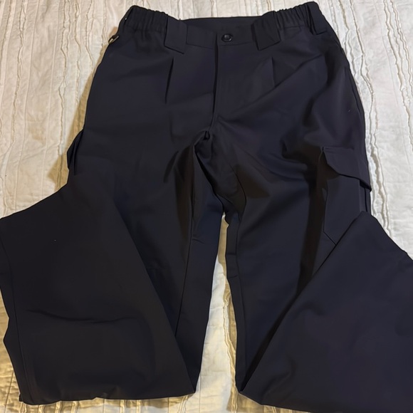 Men's Blue Cargo Pants - Picture 1 of 6